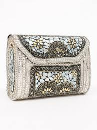 กระเป๋าคลัทช์ลายโมเสกสุดเก๋สำหรับสุภาพสตรี กระเป๋าคลัทช์ลายโมเสกสำหรับงานพิเศษและงานเฉลิมฉลอง งานปาร์ตี้ งานแต่งงาน - Product Image 2