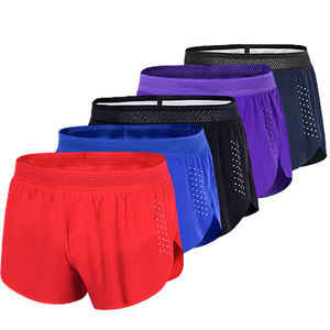 Short de sport en maille à cordon de serrage 2 en 1 Short d'entraînement respirant pour la course à pied en plein air Short de sport pour femmes - Product Image 1