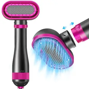 Brosse de toilettage réglable pour animaux de compagnie Hotsell Fashion 2 en 1 Sèche-cheveux pour chiens et chats avec réglages de chaleur