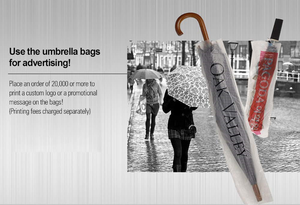Fabriqué en Corée, sac de protection individuel pour parapluie, protection contre la pluie, gestion des bâtiments, distribution propre. - Product Image 4
