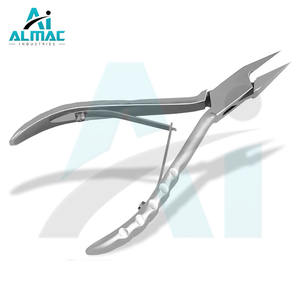 Cortauñas Manual profesional, cortadora de cutículas de manicura de acero inoxidable para uso doméstico y de salón, base de instrumentos quirúrgicos - Product Image 1