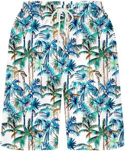 Vente en gros Été 100% Polyester Personnalisé Imprimé Numérique Respirant Coupe-Vent Imperméable Écologique Séchage Rapide Mid Shorts pour Hommes - Product Image 3