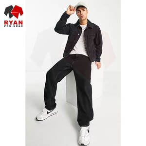 Chaqueta Vaquera para Hombre, Diseño Personalizado, Impresión de Logotipo, Bordado, OEM, ODM, Color Sólido, Chaqueta Informal, Proveedor Mayorista - Product Image 5