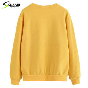 Pull-over décontracté pour femmes de haute qualité sweat-shirt vêtements d'hiver longue longueur impression conception grande taille fabriqué au Pakistan - Product Image 2