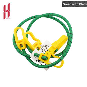 Helego Premium 8mm Thai Latex Bungee Set with Secure Hooks 2-7ft 2-Piece for Camping Cargo Carrier Made in Thailand - Product Image 5