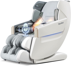 Sillón de Masaje de Cuerpo Completo con Riel Flexible, Gravedad Cero, Altavoz Bluetooth, Bolsas de Aire, Calefacción, Confort y Alivio del Estrés - Product Image 1