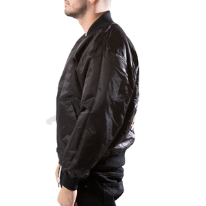 แจ็กเก็ตผ้าซาตินสำหรับผู้ชายเสื้อคอตั้งมีกระดุมสำหรับฤดูหนาวเป็นมิตรกับสิ่งแวดล้อม - Product Image 6