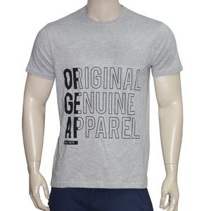 Vente en gros de t-shirts personnalisés d'un fabricant de vêtements pour hommes avec logo imprimé sur des t-shirts de conception de vêtement - Product Image 1