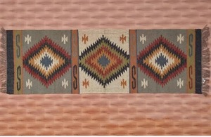 Vente en gros exportateur tapis de jute bohème tribal laine tapis tissés à la main multicolore paillassons extérieur décoration de la maison OEM disponible - Product Image 4