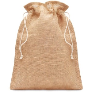 Achetez des sacs fourre-tout en toile de jute naturelle, sacs en jute réutilisables - Product Image 2