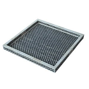 Plateau de service décoratif en os incrusté de style artisanal moderne de qualité supérieure pour les hôtels, les stations balnéaires ou le salon - Product Image 2