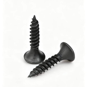 สกรูยึดผนังยิปซัมสีดำแบบเจาะรูเองได้ สำหรับไม้และโครงเหล็ก - Product Image 1
