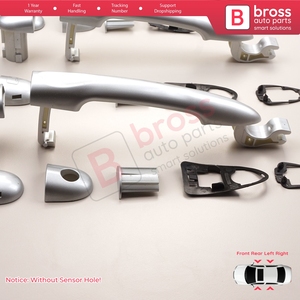 BDP1169-1 4 Piezas Manija de Puerta Exterior Color Cromo 806B02596R Para Fluence Megane 3 Clio 4 Scenic 3 Captur 1 - Product Image 5