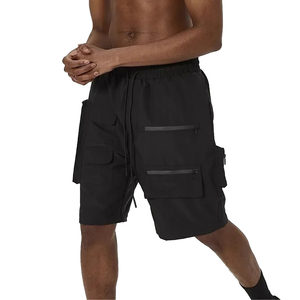 Pantalones cortos informales de verano para hombre, transpirables, de cintura media, estilo americano, ropa de trabajo, múltiples bolsillos, diseño táctico ligero - Product Image 2