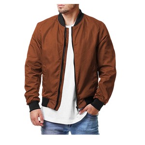 2024 hommes hiver classique design personnalisé haute qualité bombe veste/blanc nylon imperméable prix de gros propre logo veste de rue - Product Image 1