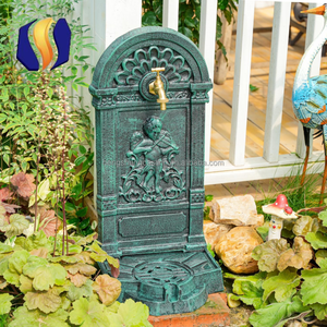 <span class=keywords><strong>Fontaine</strong></span> murale en fonte avec robinet décoratif en laiton - Product Image 4