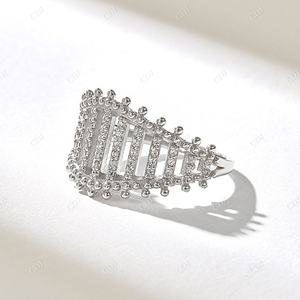 Anillo de Compromiso Vintage Art Deco, Diseño Único, Plata Esterlina, Chapado en Oro Sólido, Diseño Personalizado - Product Image 3