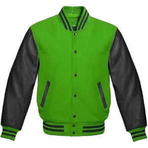 Professional quality Custom Print Baseball Jaket Unisex Varsity CollegeBaseballjacket for men DDP Shipping - Product Image 1