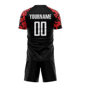 Uniforme de Fútbol Personalizado para Hombre, Nuevo Diseño Sublimado, Ropa Deportiva con Logotipo y Talla Personalizados para Entrenamiento - Product Image 2