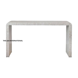 Mesas de consola de esquina Diseño de lujo MOP Gabinete de sala de estar Fabricante al por mayor Mesa de consola hecha a mano - Product Image 6