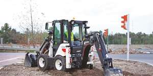 รถตักล้อยางไฮโดรมีค HMK 62T พร้อมเครื่องยนต์ดีเซลคูโบต้า ระบบ PLC แบริ่งรับน้ำหนักสูง มอเตอร์เกียร์ ปั๊มไฮดรอลิกฮัวเด - Product Image 5