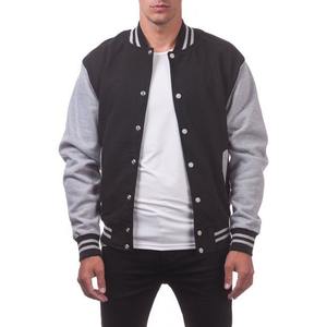 Chaqueta universitaria con letras de béisbol de alta calidad personalizada para hombre para invierno con cuello levantado y bordado de parche de chenilla con costuras - Product Image 3
