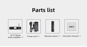 Amplificador de Audio Estéreo Profesional para Karaoke en Casa, 2x50W, Compatible con RCA/Fibra Óptica/USB/Micrófono - Product Image 6