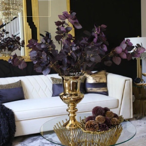 Florero blanco de lujo, decoración elegante y moderna, diseño elegante, vajilla de mesa de lujo - Product Image 3