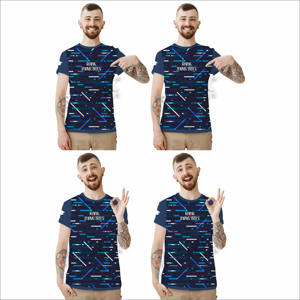 Bas quantité minimale de commande Style Unique Hommes T-Shirts Tissu Doux Personnalisé Hommes T-Shirts Nouveau Design Hommes T-Shirts - Product Image 1