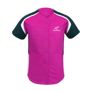 Uniforme de béisbol barato de manga corta personalizado al por mayor nuevo uniforme de béisbol de moda para hombre en stock - Product Image 3