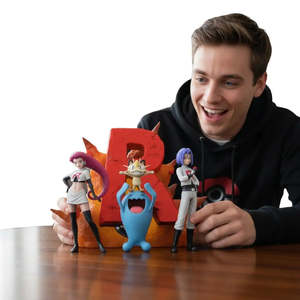 Ensemble de 4 figurines Pokémon neuves en plastique pour enfants, décorations et accessoires d'anime, modèles de personnages ODM en boîte - Product Image 2