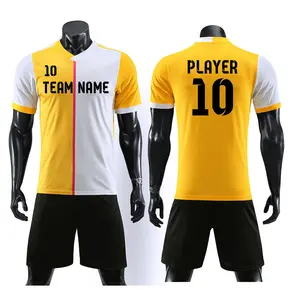 Individuelles 100 % Polyester Stretch Sublimation Fußballtrikot Set individuelle Fußballuniformen Sets Fußballuniform Trainingsset Unisex