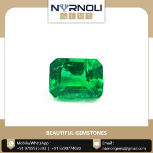 Émeraude naturelle ovale facettée sur mesure, disponible à prix de gros pour les projets de création de bijoux fins uniques - Product Image 5