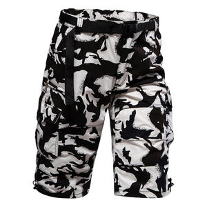 กางเกงขาสั้นคาร์โก้ใส่ได้ทั้งชายและหญิงผ้าคอตตอนทอลายทแยงแห้งเร็วระบายอากาศสไตล์ไฮสตรีทแบบหลายกระเป๋าทรงหลวม - Product Image 1