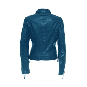Chaquetas de algodón transpirables de moda estilo piel de oveja auténtica para mujer, color marrón, venta al por mayor - Product Image 6
