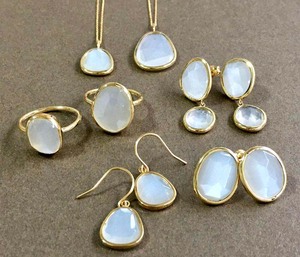 แหวนอิเล็กโทรเพลทตัดรูปวงรีสีรุ้ง8x11มม. ใหม่ล่าสุดแหวนเงินชุบทองสำหรับเป็นของขวัญวันพ่อ - Product Image 3