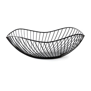 Bol rond moderne en grillage métallique bols de rangement faits à la main bol décoratif pour le stockage et la lessive - Product Image 3
