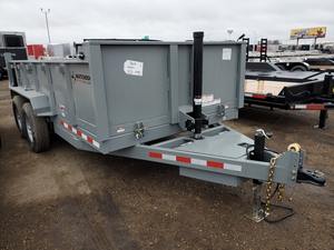 Meilleure remorque à benne basculante 7x14 à usage intensif avec moteur hydraulique nouvelle condition pour les industries agricoles et de la construction meilleur prix - Product Image 2