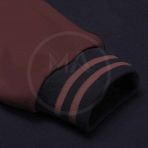 Chaqueta de Invierno para Hombre de Alta Calidad, Estilo Universitario, 100% Algodón, Secado Rápido, Transpirable, Ropa Urbana con Diseño Personalizado y Cuello Alto - Product Image 4