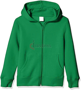 Sweat-shirt à capuche zippé unisexe avec logo personnalisé Sweat-shirt uni à épaules tombantes pour adultes Vente en gros Sweat à capuche zippé personnalisé pour hommes - Product Image 4