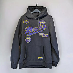 Fournisseur OEM de sweat-shirts à broderies personnalisées, sweat-shirts en tissu épais avec broderie cousue, idéal pour la vente au détail et la vente en gros - Product Image 1