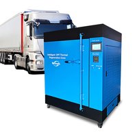 Machine de régénération DPF marron, four de nettoyage thermique haute efficacité pour l'élimination de la saleté des filtres à particules diesel