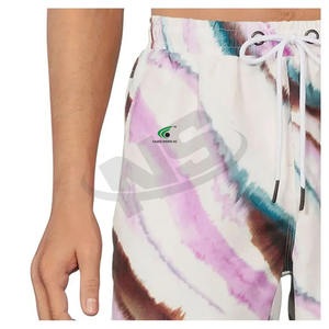 Factory Direct Sale <b>Mens</b> Spandex/Polyester Solid Eco-Friendly Summer Casual Sweat <b>Shorts</b> Quick Dry <b>Elastic</b> <b>Waistband</b> Breathable - Product Image 3