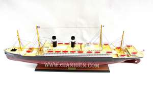 Gia Nhien fabricante diseño personalizado SS GEORGE WASHINGTON crucero modelo de madera artesanía modelo de barco - Product Image 5