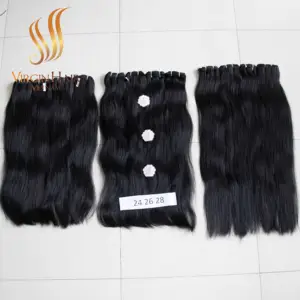 Großhandel Lieferungen rohes vietnamesisches Haar unverarbeitetes menschliches Haar glattes Haar bester Preis beste Qualität