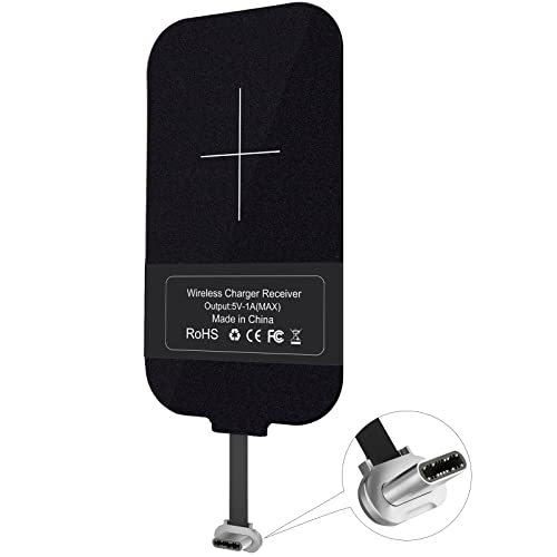 for Receiver USB-C Thin Wireless Charger for Type-C Android Phones ( Note 8 Pro/A50/A70/A10s/ Note 8