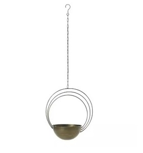 Beautiful Customized Metal <b>Hanging</b> Planter Set High Quality Home Living Area Decoration Newly Designed Metal <b>Basket</b> Planters - Product Image 5