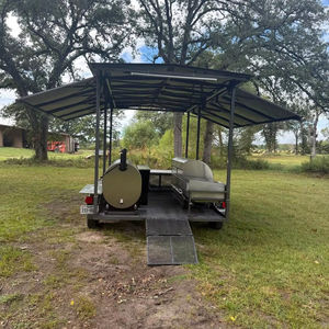 Remolque de Barbacoa y Ahumador Móvil de 8 pies, Totalmente Equipado, con Envío Gratuito, Parrilla Exterior y Cocina para Venta de Comida Ambulante - Product Image 3