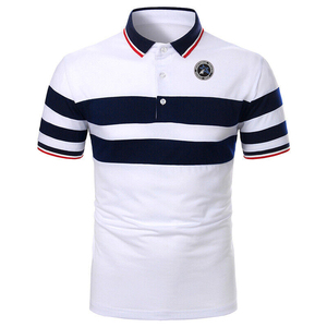 Alta calidad personalizable para hombre para Polo camisa bordado impreso Logo patrón sólido de punto personalizado de fábrica para Polo T-Shi - Product Image 1
