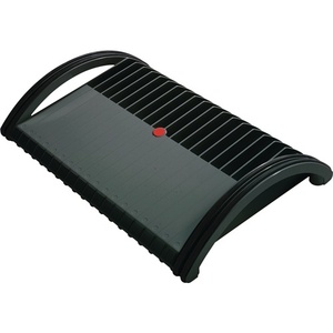 Black Footrest W485xD345xH100 mm Lumbar Pillows & Seat <b>Cushions</b> - Product Image 1